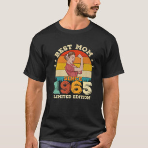 Best Mum Since 1965 Son Daughter Matching Bday Mot T-Shirt