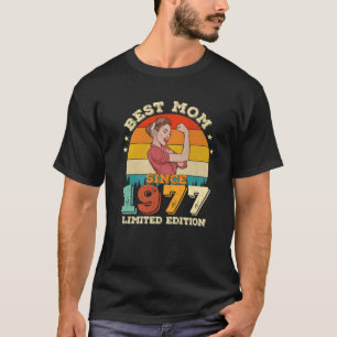 Best Mum Since 1977 Son Daughter Matching Bday Mot T-Shirt