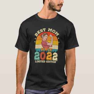 Best Mum Since 2022 Son Daughter Matching Bday Mot T-Shirt