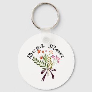 Best mum T-Shirt Key Ring