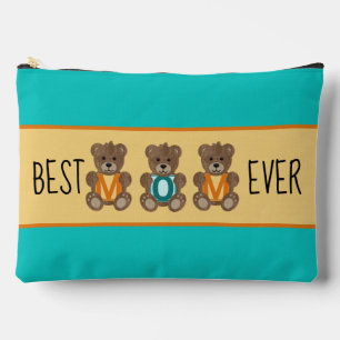 Best Mum Teddy Bears Large Accessory Pouch