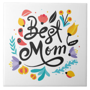 Best Mum Tile Trivet
