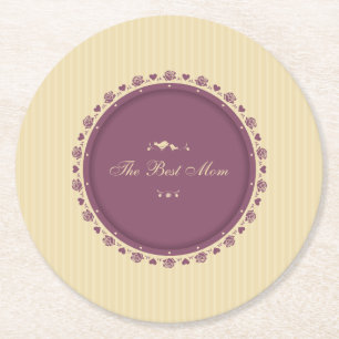 Best Mum Vintage Mother's Day   Coaster