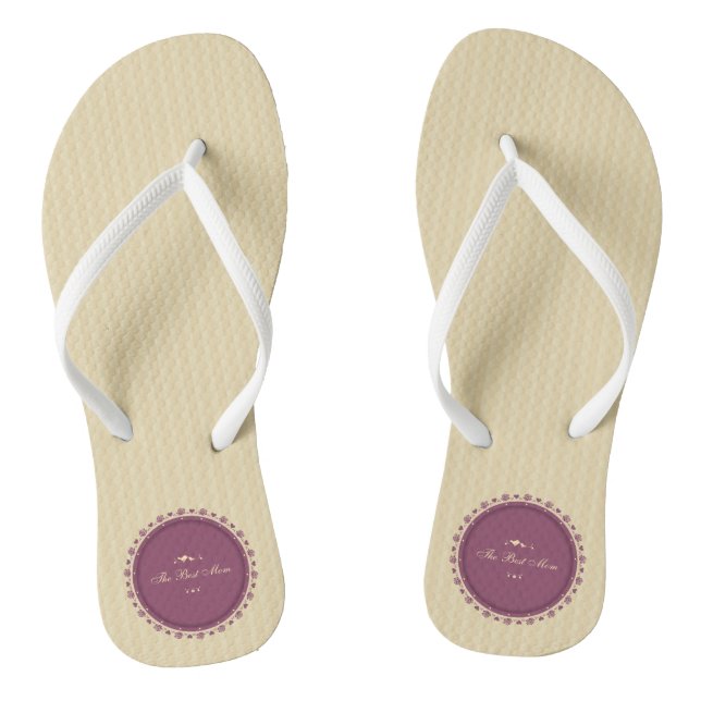 Best Mum Vintage Mother's Day | Flip Flops (Footbed)