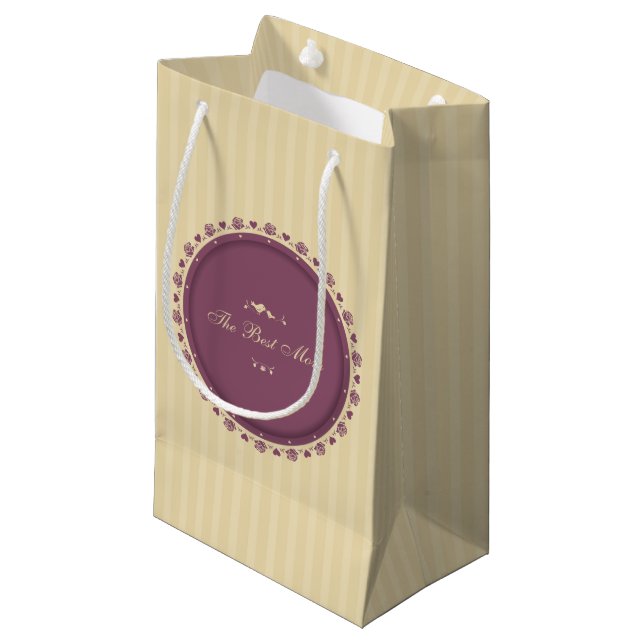 Best Mum Vintage Mother's Day | Gift Bag (Front Angled)