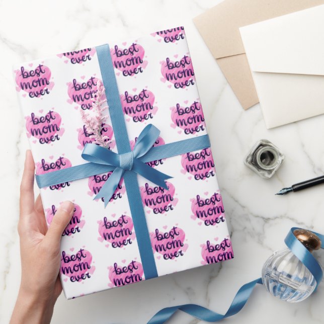 Best Mum Wrapping Paper (Gifting)