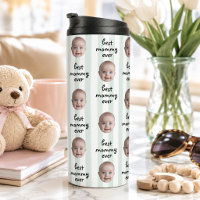 Best Mummy Ever Baby Face Photo Cutout Funny Cute