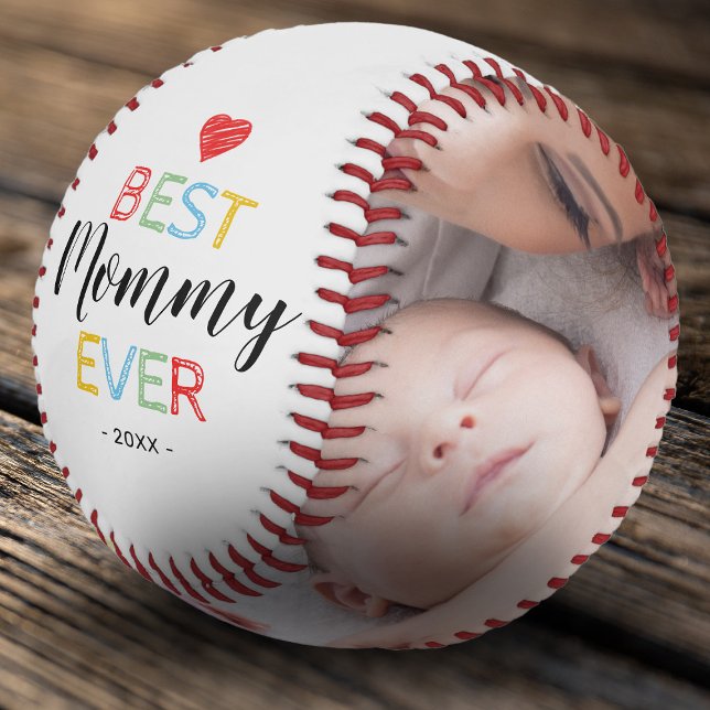 Best Mummy Ever Gift Photo Baseball (Creator Uploaded)