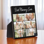 Best Mummy Ever Mother's Day 6 Photo Collage  Plaque<br><div class="desc">Honour the most important woman in your life with this Best Mummy Ever Mothers Day photo collage plaque. Designed with six customisable photo slots, it is the perfect way to showcase your favourite memories and celebrate everything she does. Whether it is for Mothers Day, her birthday, or a heartfelt surprise,...</div>