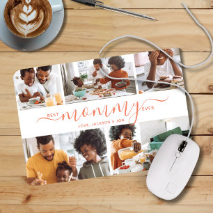 Best Mummy Ever Photo Collage Mother's Day Gift Mouse Pad