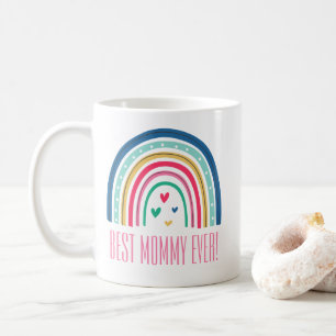Best Mummy Ever Rainbow Coffee Mug