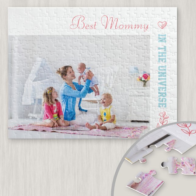 Best Mummy in the Universe - Custom Photo Jigsaw Puzzle (Creator Uploaded)