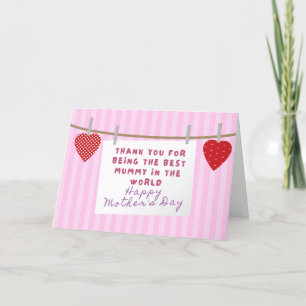 Best Mummy In The World Mother's Day Card