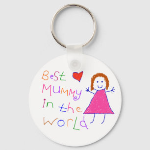 Best Mummy in World Key Ring