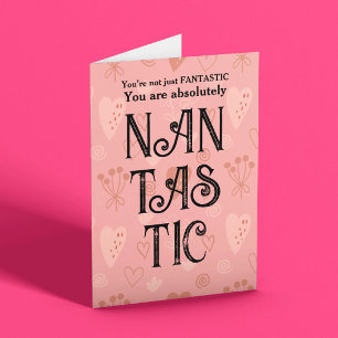 Best Nan Birthday  Card