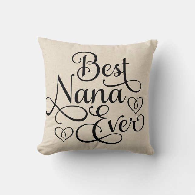 Best Nana Ever Cushion (Front)