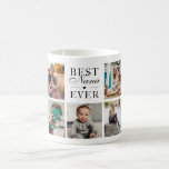 Best Nana Ever Custom Photo Coffee Mug<br><div class="desc">The perfect gift for your grandma - personalised photo collage mug.</div>
