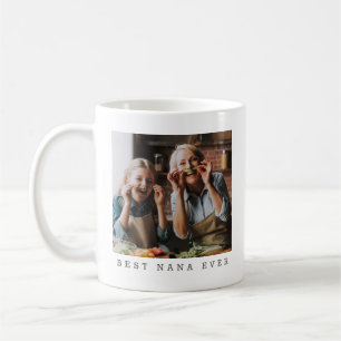 Best Nana Ever Full Photo Personalised Coffee Mug