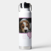 BEST NANA EVER PINK HEART TEXT PET DOG PHOTO