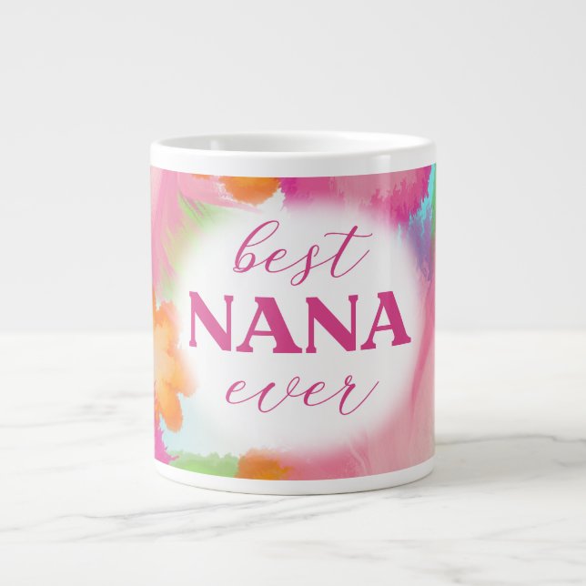 Best Nana Ever Sublimation-25972 Large Coffee Mug (Front)