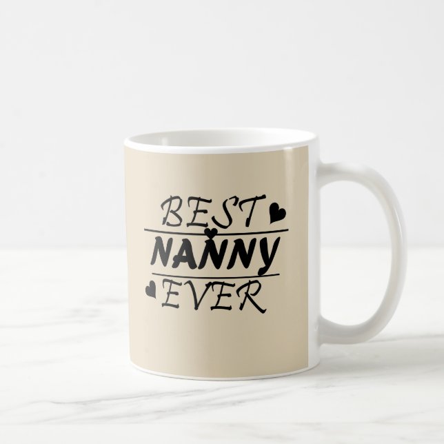 Best Nanny Ever Coffee Mug (Right)