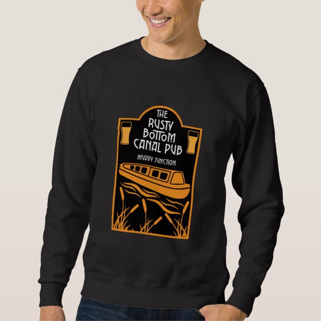 Best Narrowboat Pubs Sweatshirt (Front)