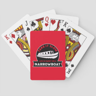 Best Narrowboats British Canal Boats Barges Playing Cards