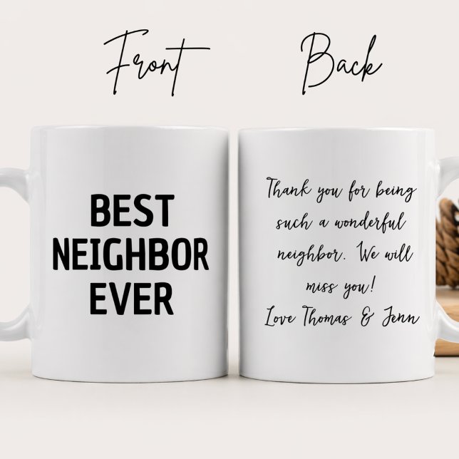 Best Neighbour Ever Thank You Mug (Creator Uploaded)