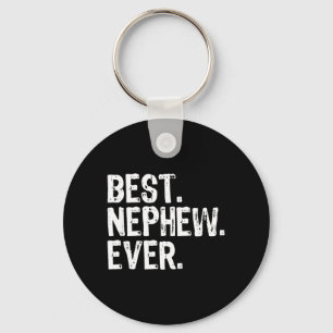 Best Nephew Ever Family Funny Cool Key Ring