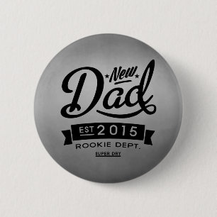Best New Dad 2015 6 Cm Round Badge