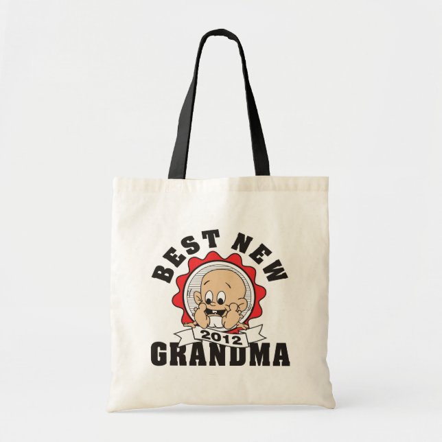 Best New Grandma 2012 Tote Bag (Front)