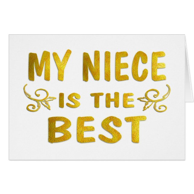 Best Niece (Front Horizontal)