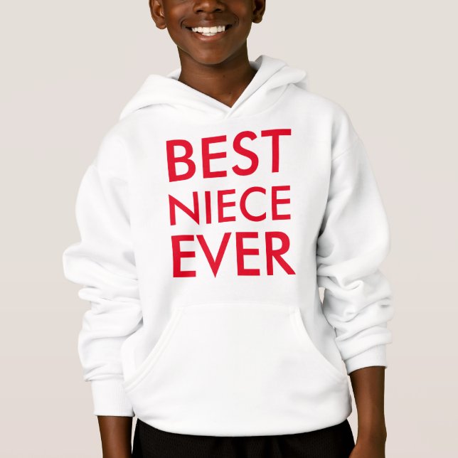 Best Niece Ever Modern Elegant Minimalist (Front)