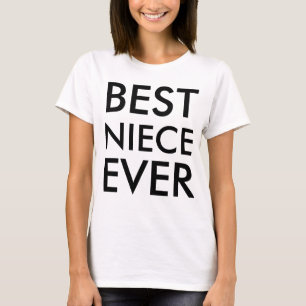Best Niece Ever Mug Modern Elegant Minimalist T-Shirt