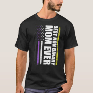 Best Non Binary Mum Ever Lgbt Gay Pride T-Shirt