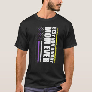 Best Non Binary Mum Ever Lgbt Gay Pride T-Shirt