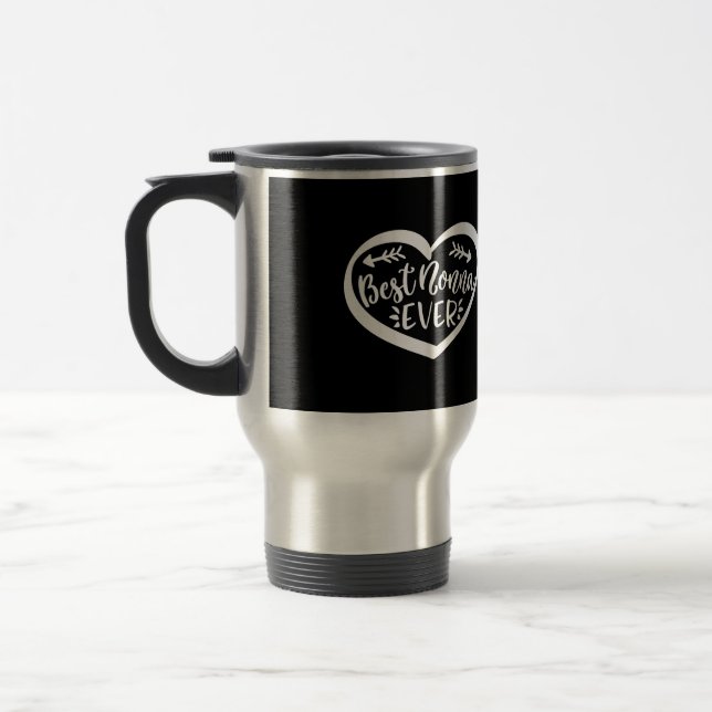 Best Nonna Ever Travel Mug (Left)