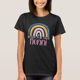 Best Nonni Mother s Day Blessed To Be Called Nonni T-Shirt