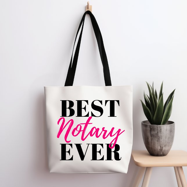 Best Notary Ever Tote Bag (Creator Uploaded)