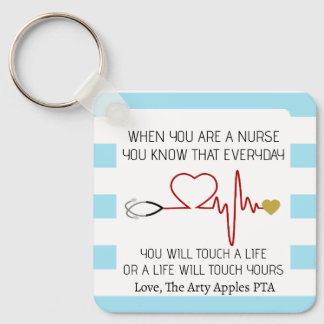 best Nurse appreciation tag Key Ring