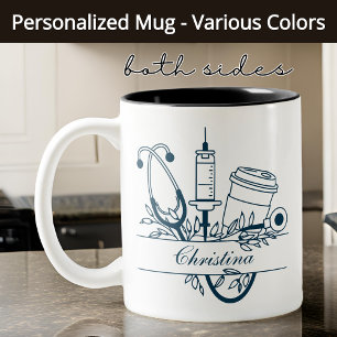 Best Nurse Ever Mug Custom Graduation Gift for Her