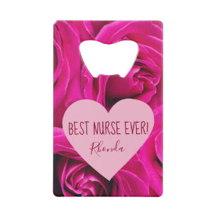 Best Nurse Ever Pink Roses