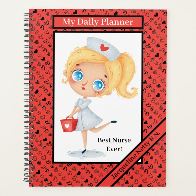 Best Nurse Ever Planner (Front)