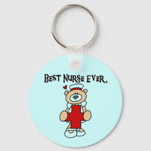 Best Nurse Ever T-shirts and Gifts Key Ring