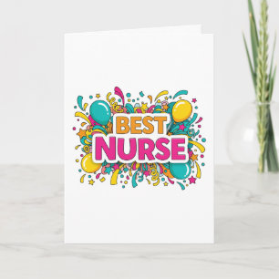 Best Nurse Greeting Card
