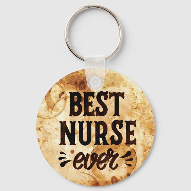 Best Nurse Key Ring (Front)