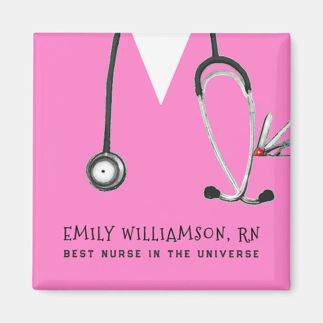 Best Nurse Quote Magnet (Front)