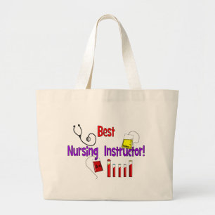 Best Nursing Instructor Tote Bag