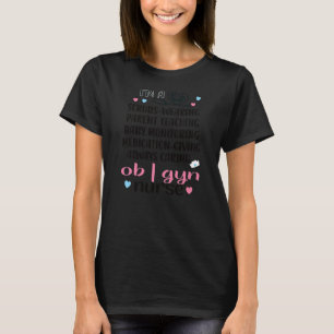 Best OBGYN Nurse Obstetrics And Gynecology T-Shirt