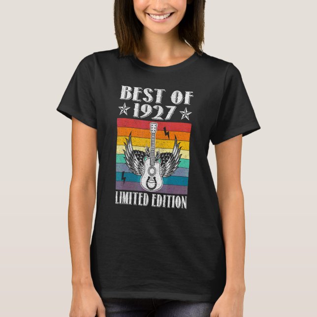 Best Of 1927  95th Birthday 95 Years Old T-Shirt (Front)